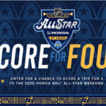2020 Honda NHL® All-Star Game Score for Four Contest