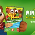 Dare Bear Paws – \’Veggies + Fruits Giveaway\’ Sweepstakes