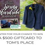TOM’S PLACE SPRING WARDROBE CONTEST 2021