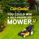 Win a Cub Cadet Self-Propelled Mower!