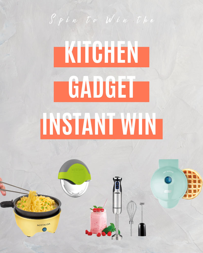 Kitchen Gadget Instant Win Contest Canada