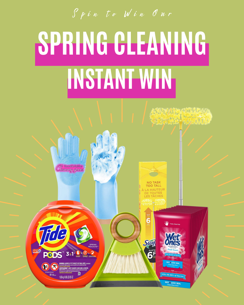 Spring Cleaning Instant Win Contest Canada