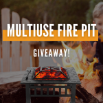 Outdoor Multi Use Fire Pit Giveaway