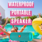 Waterproof Portable Speaker Giveaway