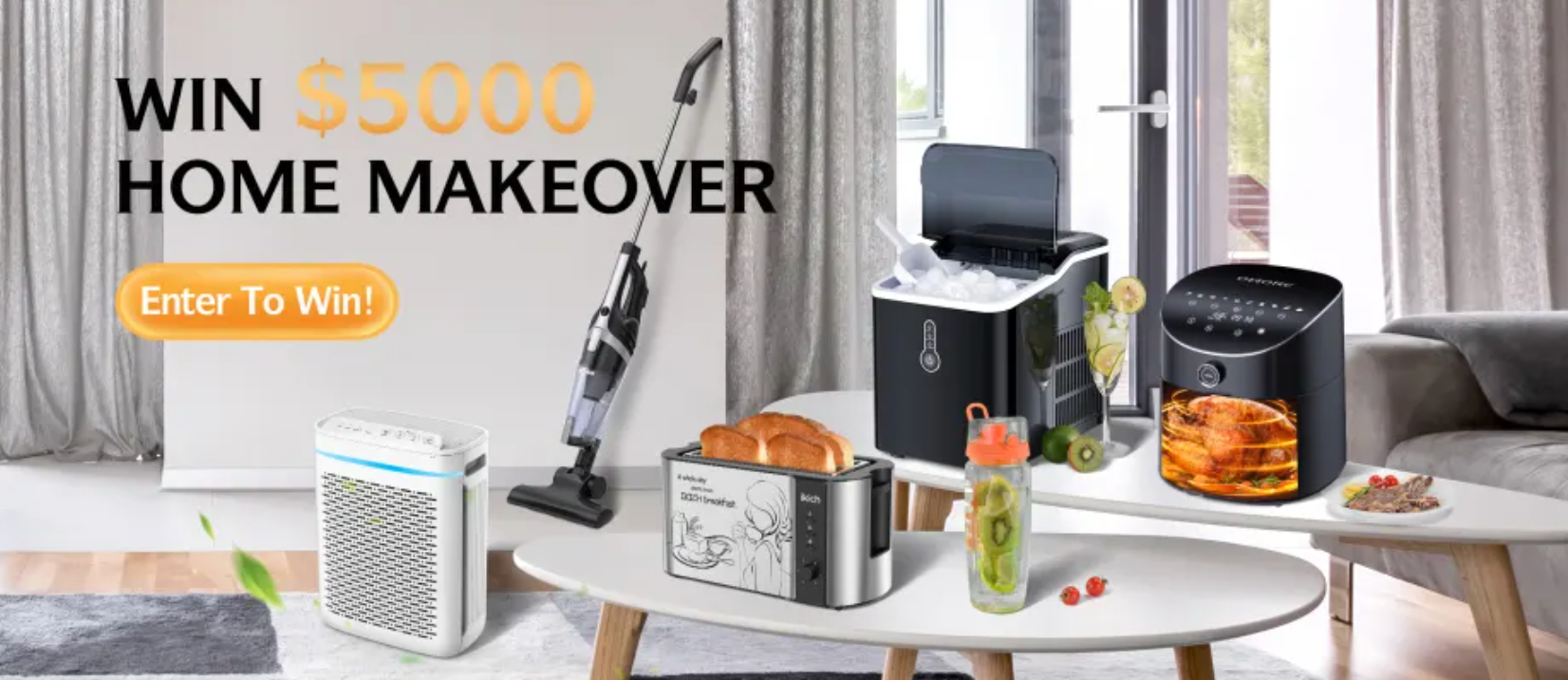 Win 5000 Free Home Makeover from Homasy Contest Canada