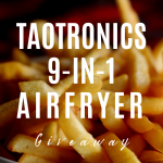 Steamy Kitchen – TaoTronics Air Fryer Giveaway