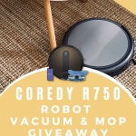 Coredy R750 Robot Vacuum and Mop Giveaway