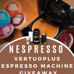 Nespresso VertuoPlus Espresso Machine Giveaway